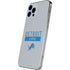 NFL Detroit Lions Grey Performance Series iPhone 12 Pro Skin
